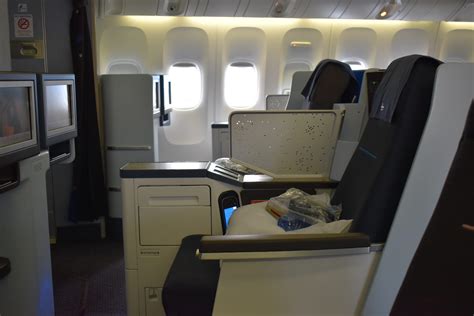 klm 777-200 business class row 6
